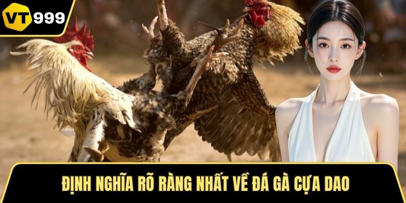 Định nghĩa rõ ràng nhất về đá gà cựa dao